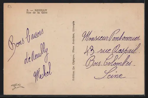 AK Reuilly, Rue de la Gare