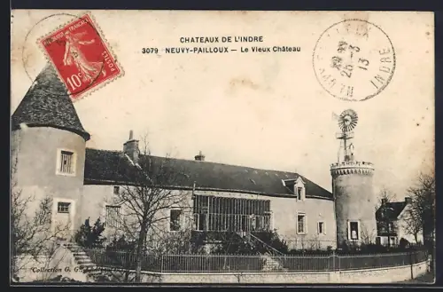 AK Neuvy-Pailloux /Indre, Le Vieux Chateau