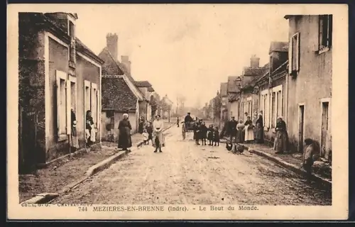 AK Mezieres-en-Brenne, Le Bourt du Monde
