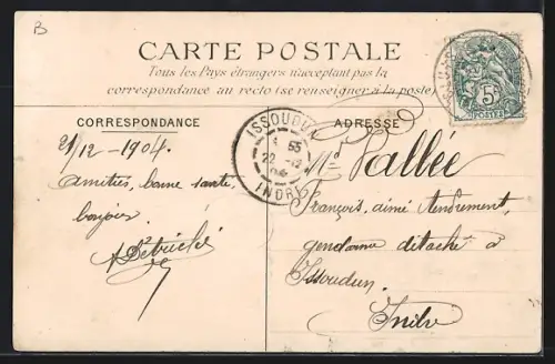 AK Cluis /Indre, Les Promenades