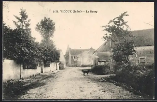 AK Vigoux /Indre, Le Bourg