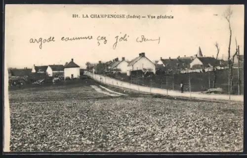 AK La Champenoise /Indre, Vue generale