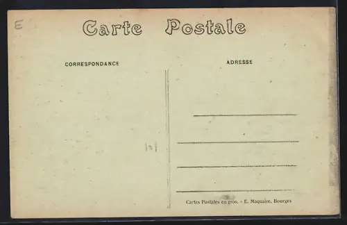 AK Champillet /Indre, La Grande Rue