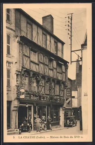 AK La Chatre /Indre, Maison de Bosi du XVIe s.