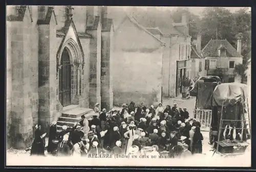 AK Bélabre /Indre, Un Coin du Marché