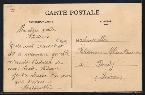 AK Issoudun /Indre, Pensionnat Jeanne d`Arc