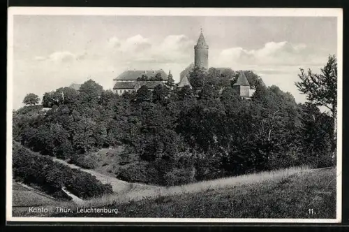 AK Kahla i. Thür., Leuchtenburg
