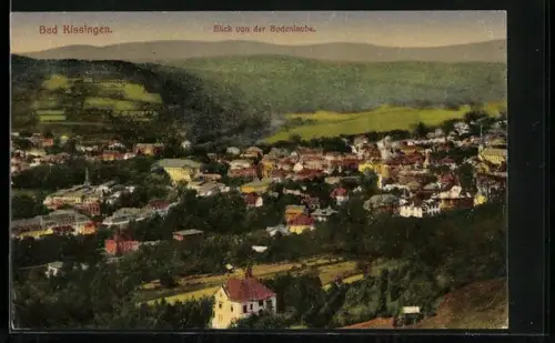 AK Bad Kissingen, Blick von der Bodenlaube