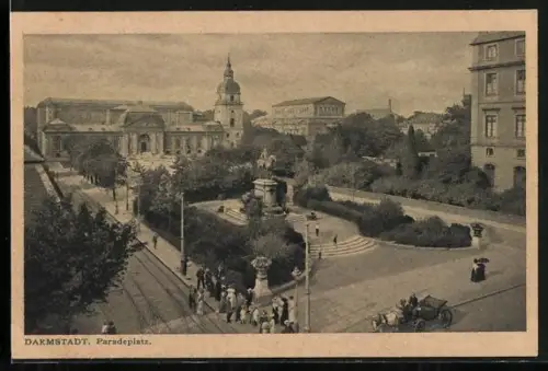 AK Darmstadt, Paradeplatz