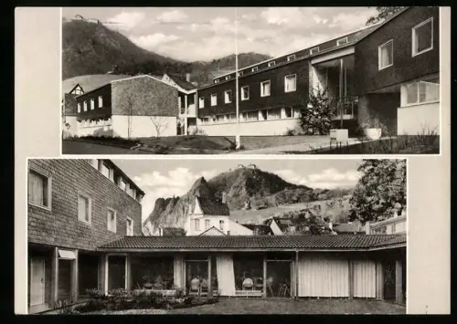 AK Rhöndorf, Landvolkshochschule Egidius Schneider mit Drachenfels