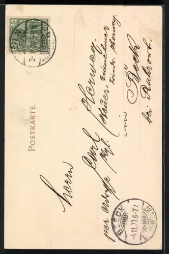 AK Köln-Neustadt, Kaiser Wilhelm-Denkmal