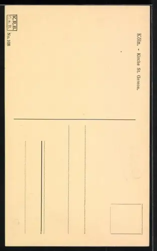 AK Köln, Kirche St. Gereon