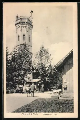 AK Oberhof i. Thür., Schneekopf-Turm