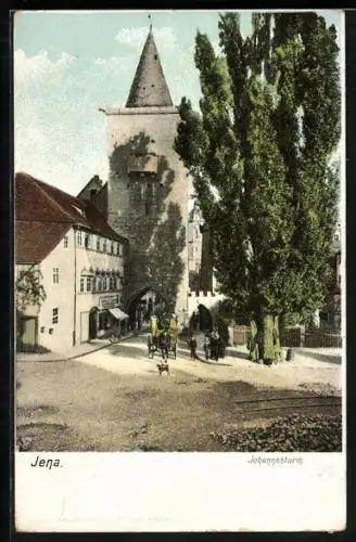 AK Jena, Teilansicht mit dem Johannesturm