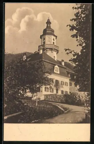 AK Marquartstein, Schloss im Sonnenschein