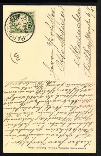 AK Nürnberg, Brauttüre and er Sebalduskirche