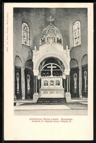 AK Maria Laach, Abteikirche, Hochaltar