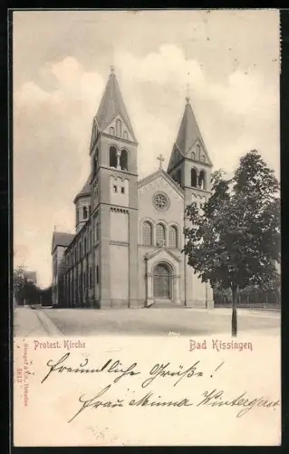 AK Bad Kissingen, Protestantische Kirche