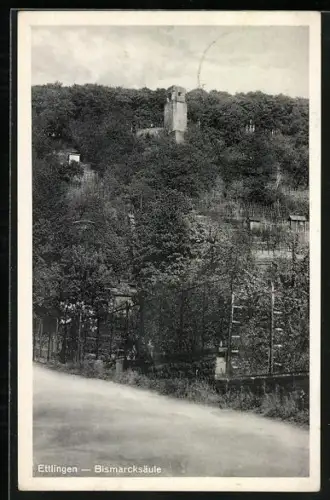 AK Ettlingen, Bismarcksäule