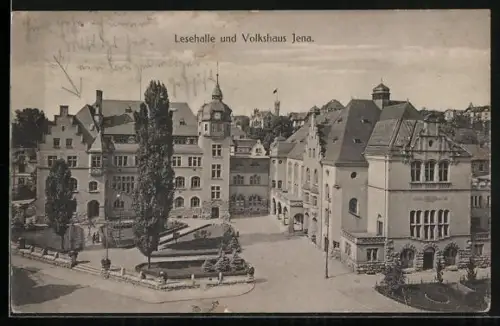AK Jena, Lesehalle und Volkshaus