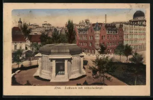 AK Jena, Zeisswerk, Abbedenkmal
