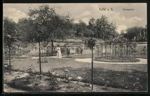 AK Halle a. S., Amtsgarten