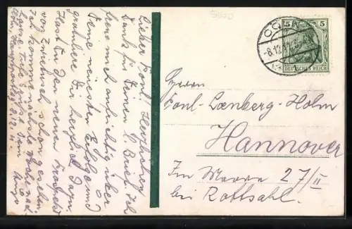 AK Köln a. Rh., Rudolfplatz mit Hahnentor