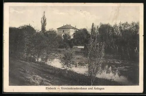 AK Einbeck, Vereinskrankenhaus und Anlagen