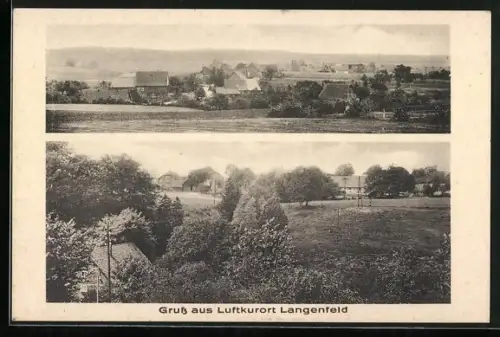 AK Langenfeld, Ortsansicht