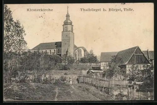 AK Thalbürgel b. Bürgel, Klosterkirche