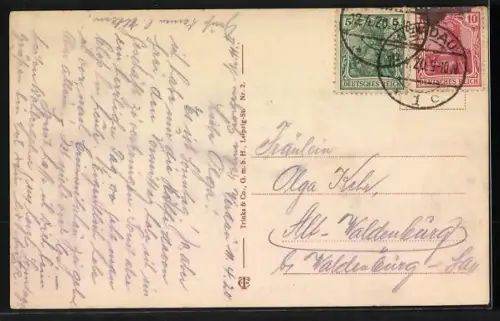 AK Werdau i. Sa., Johannisplatz