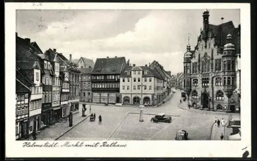 AK Helmstedt, Markt, Rathaus