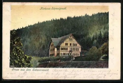 AK Schweigmatt /Schwarzwald, Kurhaus Schweigmatt