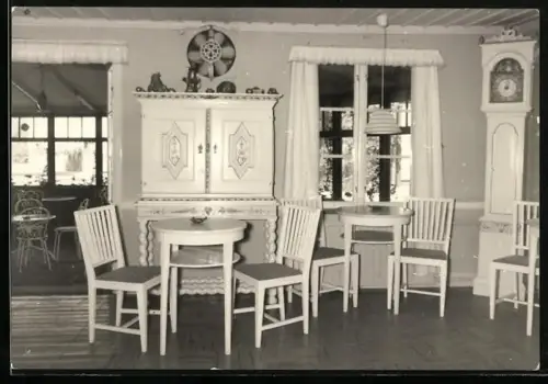 AK Norberg, Elsa Andersons Konditorei, Innenansicht