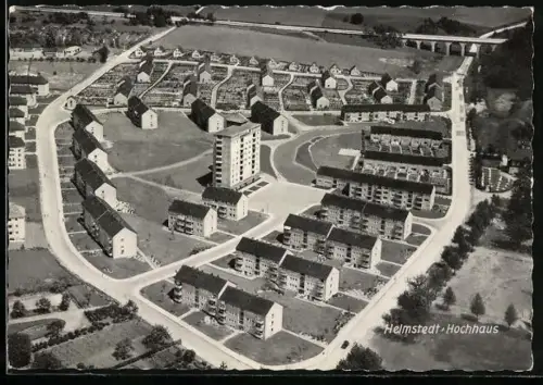 AK Helmstedt, Neubau-Siedlung mit Hochhaus