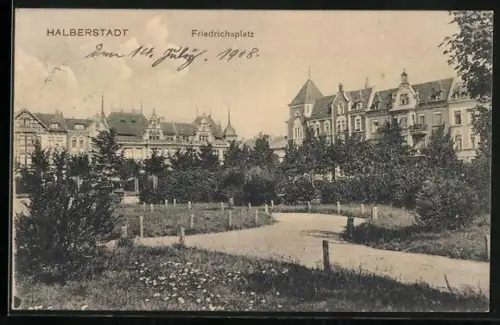 AK Halberstadt, Friedrichsplatz