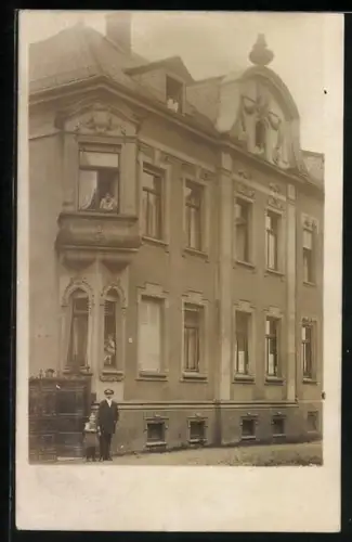 Foto-AK Landau /Pfalz, Blick auf das Bürgerhaus