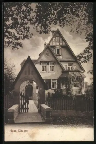 AK Einbeck, Villa Ohagen am Huberweg 28