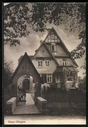 AK Einbeck, Villa Ohagen, Huberweg 28