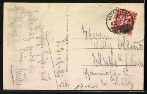 AK Seidewitz / Mulde, Gasthof Robert Döring, Dorfstrasse, Ortspartie mit Wohnhäusern