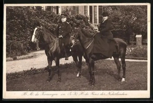 AK H. M. de Koningin en Z. K. H. de Prins der Nederlanden