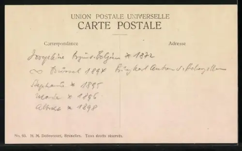 AK Prinzessin Charles von Hohenzollern mit Kindern