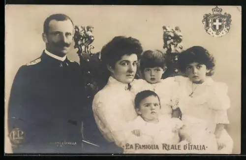 AK La Famiglia Reale d`Italia