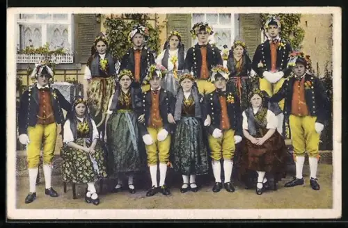 AK Sennfeld i. Ufr., Alte Sennfelder Trachten