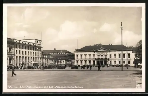 AK Berlin, Reichskanzlei u. Propagandaministerium
