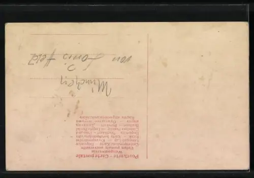 AK München, XV. Deutsches Bundesschiessen 1906, Festzug