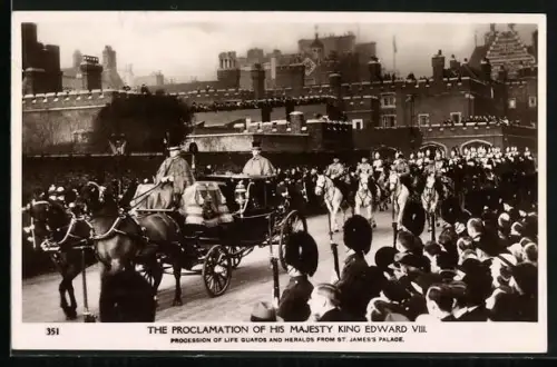AK The Proclamation of his Majesty King Edward VIII.
