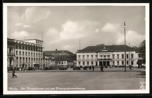 AK Berlin, Reichskanzlei u. Propagandaministerium
