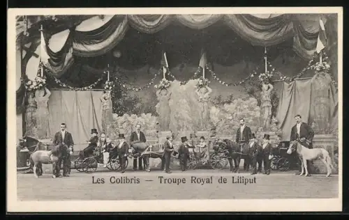 AK Les Colibris - Troupe Royale de Liliput