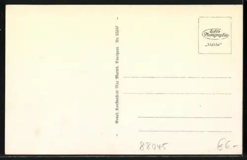 AK Friedrichshafen, Luftschiff LZ 127 Graf Zeppelin kommt von einer Fahrt zurück, Abenddämmerung